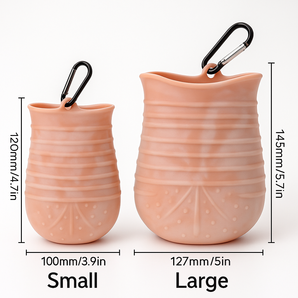 Portable Dog Paw Cleaner Cup – Keep Mud Outside